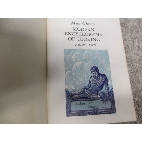 Encyclopedia Of Cooking By J.G. Ferguson & Associates 1949 Hardcover Vintage Coo - Picture 7 of 9
